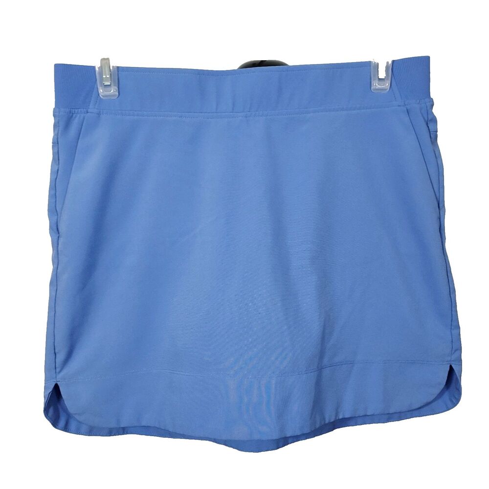 Cypress Club Skort Womens Large Pockets Elastic Waist Golf Tennis Pickleball